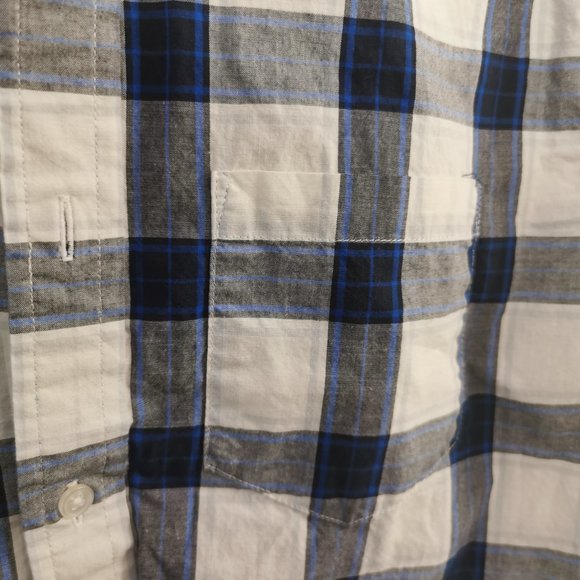 Men's Gingham Long-Sleeve Button Up - Picture 2 of 6